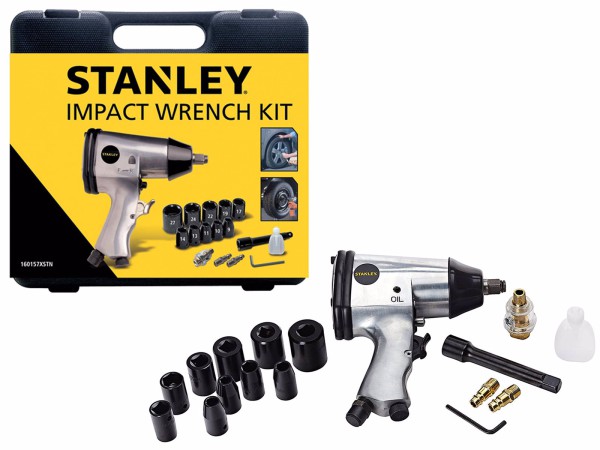 Stanley Slagmoersleutel + 16-delige accessoireset